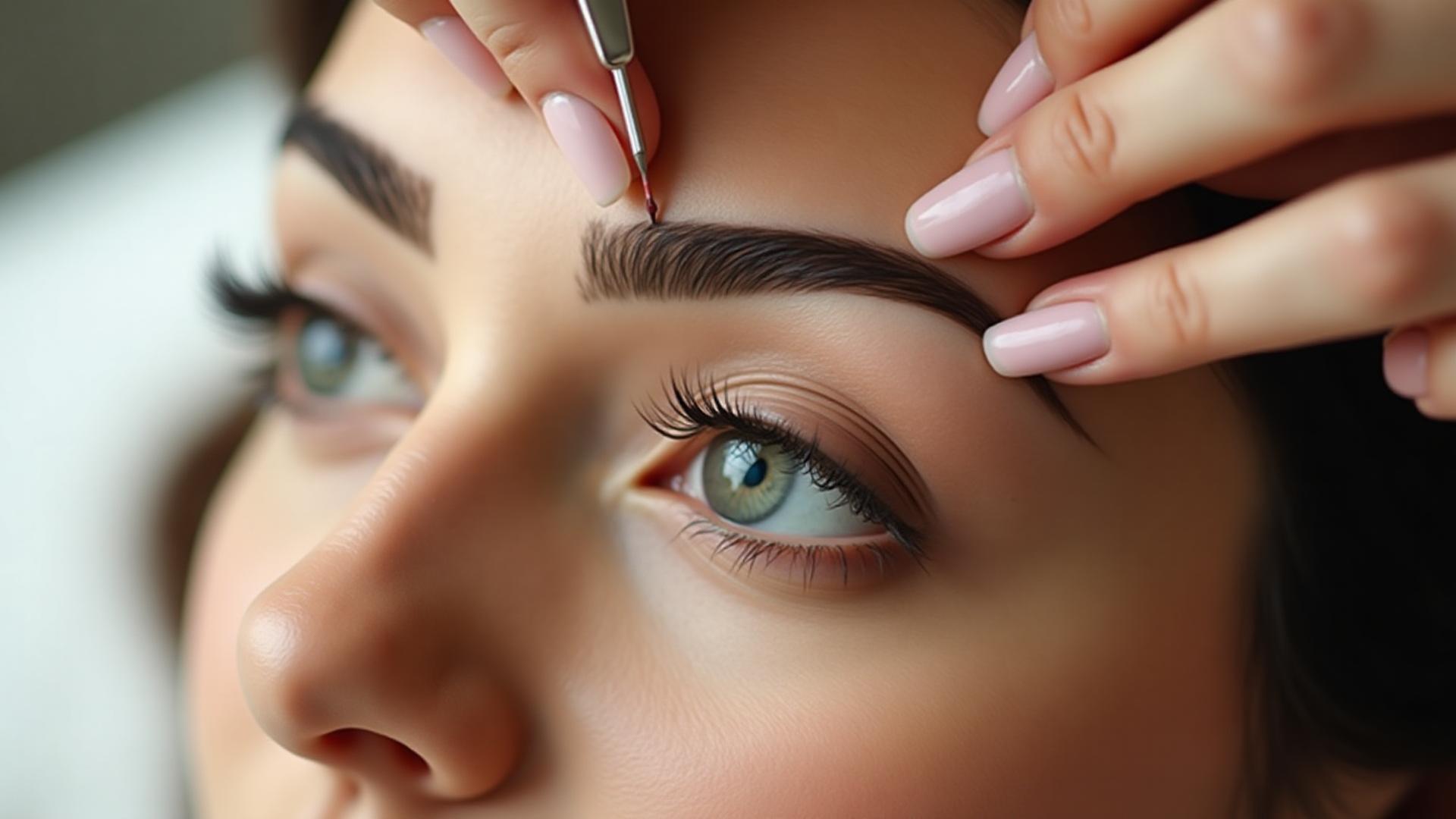 Eyebrow threading
